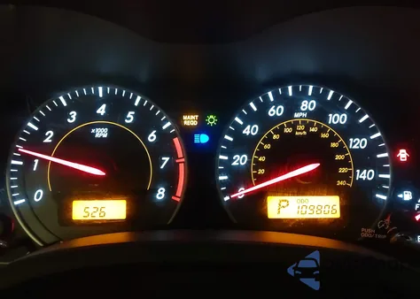 2010 Toyota Corolla S из США, поврежденный, VIN 2T1BU4EE9AC218146